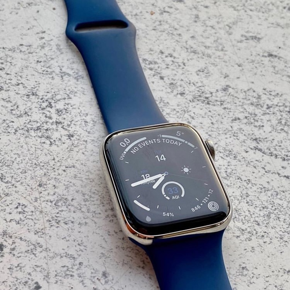 NAVY Apple Watch Silicone Band